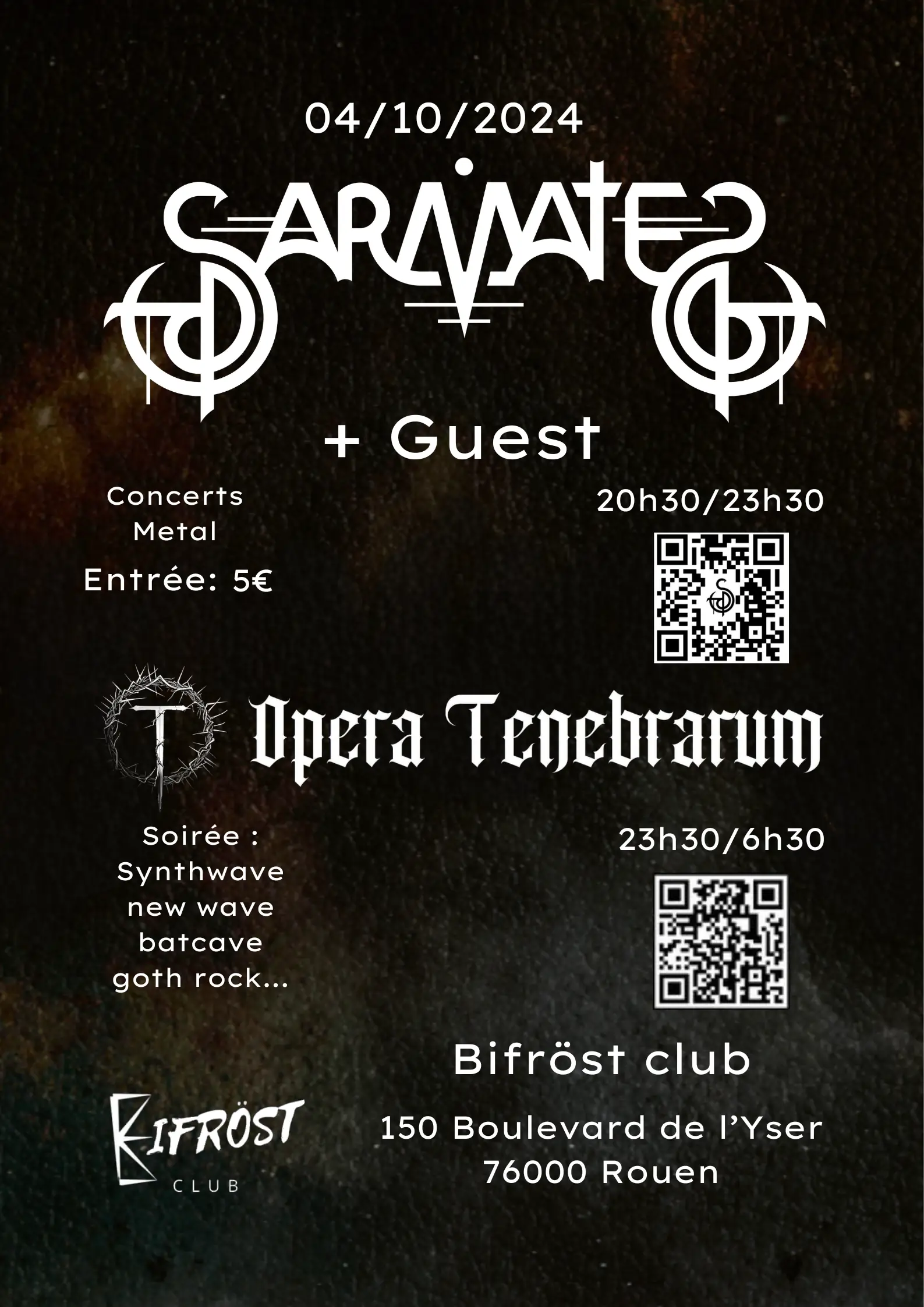 Sarmates + Opera Tenebrarum Bifröst